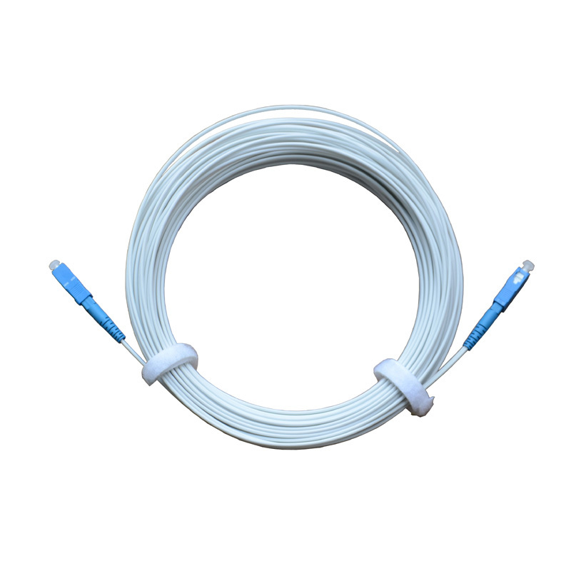 10/20/50/100/200m Fiber Optic Drop Cable Outdoor SC FTTH Patch Cable, 
